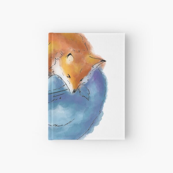 Wolf and Fox Hardcover Journal