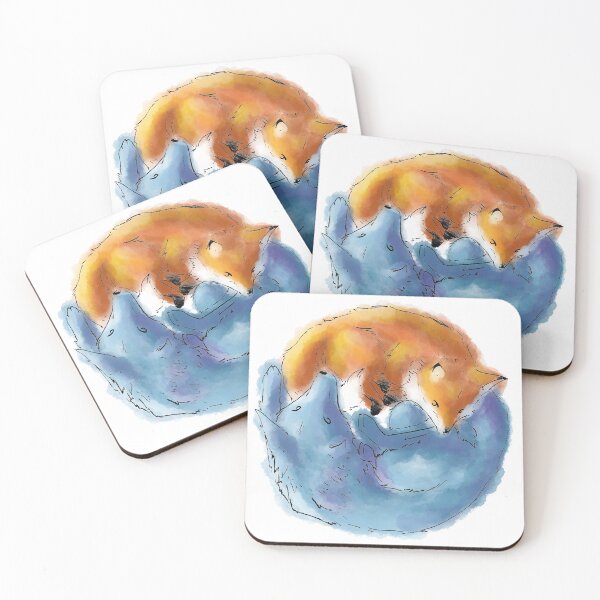 Item preview, Wolf and Fox designed and sold by aredblush.