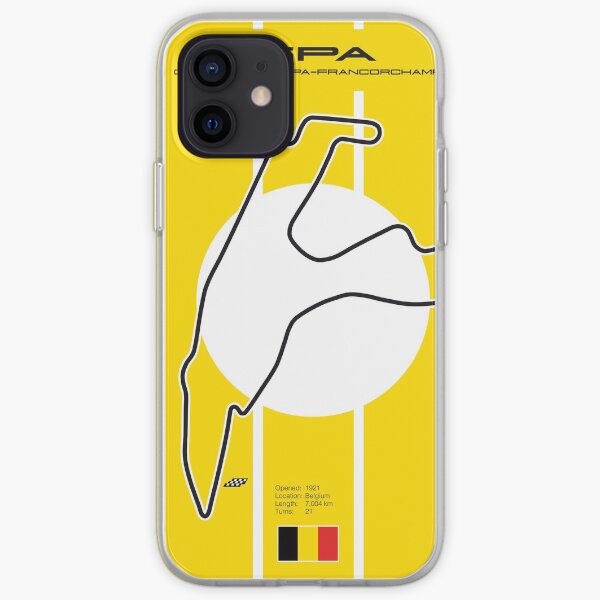 Spa Francorchamps Funda blanda para iPhone