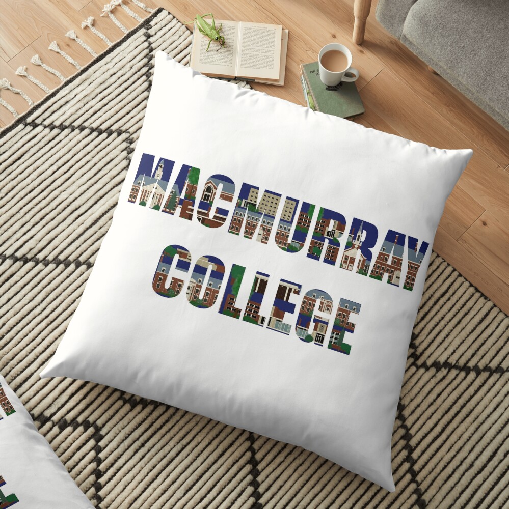MacMurray College Floor Pillow