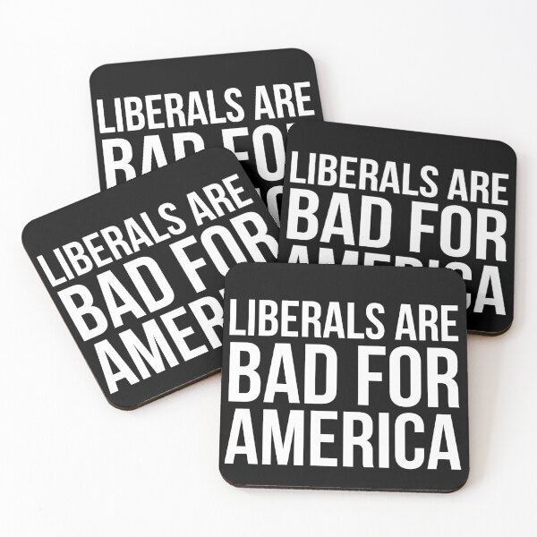 Item preview, Liberals Are Bad For America designed and sold by DiscoBoogie.
