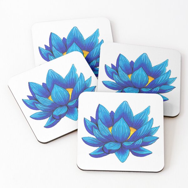 Item preview, Blue Lotus Flower designed and sold by inkhivecreative.