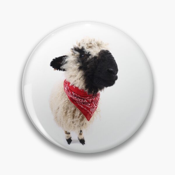 Item preview, Fisheye Valais black-nosed sheep designed and sold by JeanettesPets.
