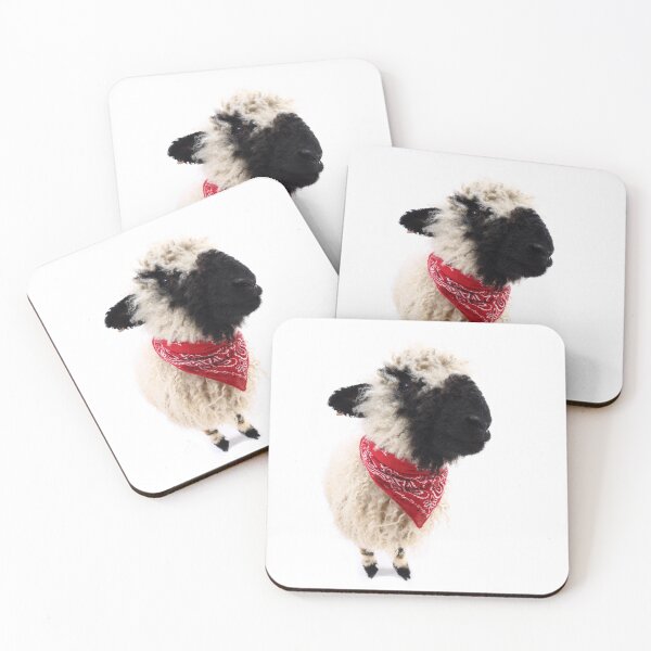 Item preview, Fisheye Valais black-nosed sheep designed and sold by JeanettesPets.