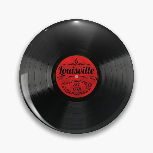Item preview, Louisville Gift Retro Musical Art Vintage Vinyl Record Design designed and sold by TNDesignStudio.