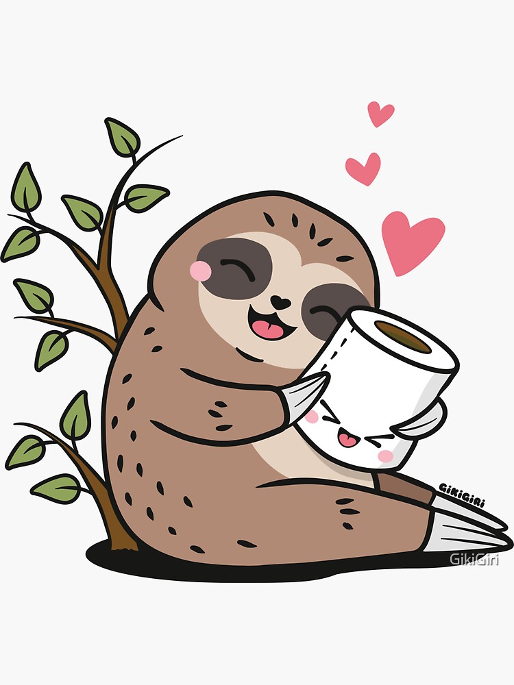 hug fun sloth