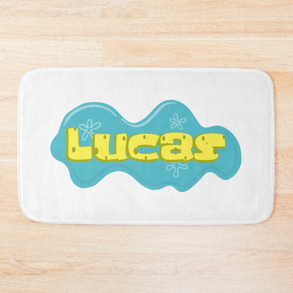 Item preview, Boy Name Lucas in SpongeBob Cartoon Style designed and sold by Space-Bug.
