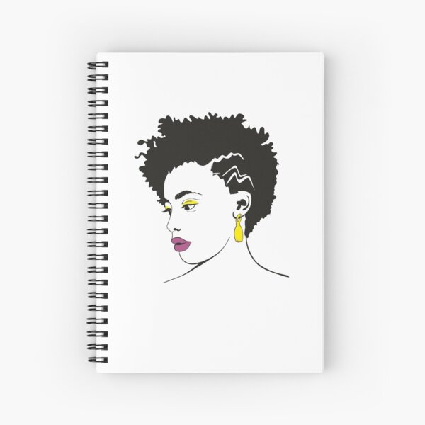 Afro Natural Hair, Natural Curly Hair, Real Natural Hair Spiral Notebook