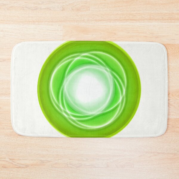Item preview, Planet galaxy abstract green designed and sold by Carolina Salazar.