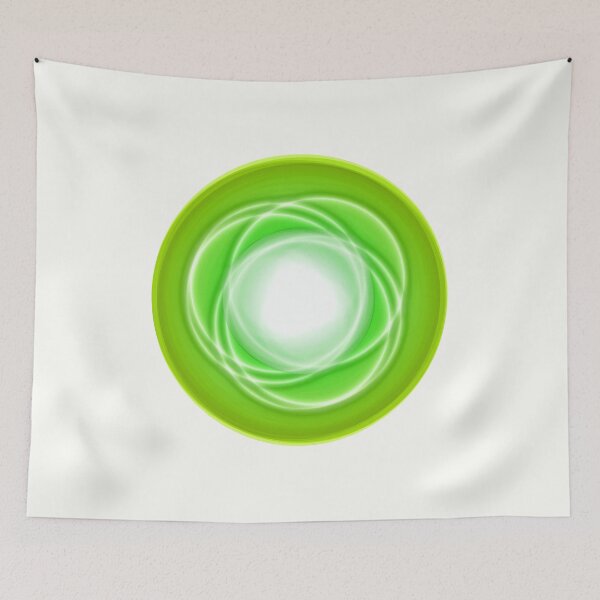 Item preview, Planet galaxy abstract green designed and sold by Carolina Salazar.