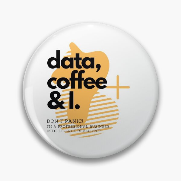 Item preview, Data, coffee & I designed and sold by WCP Store.