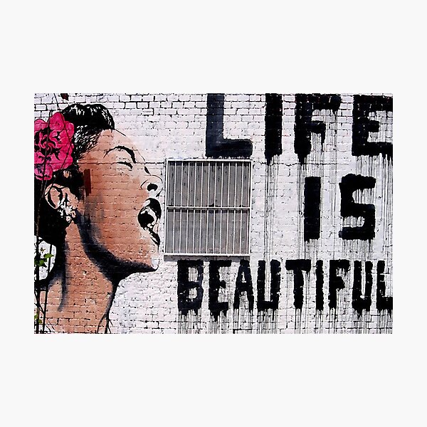 Item preview, Banksy Beautiful Graffiti designed and sold by Stephen Chambers / The Pop Art Factory.