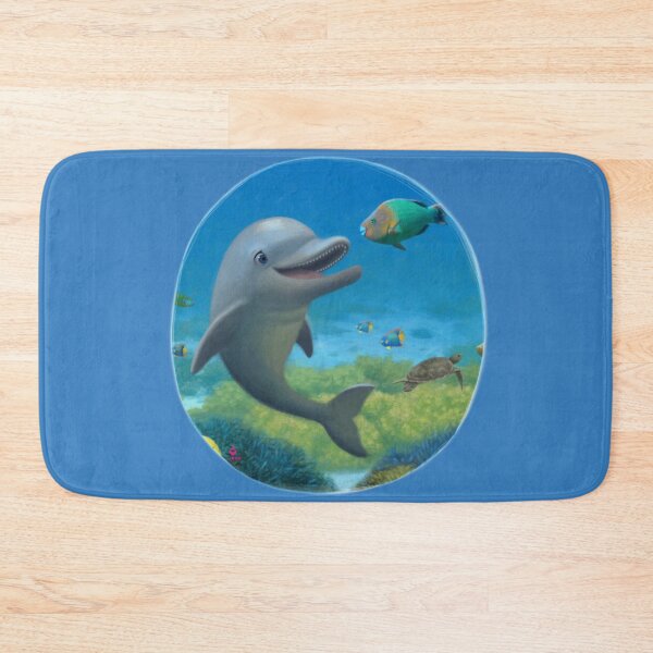 Item preview, The Friendly Dolphin  designed and sold by 3WishStudios.