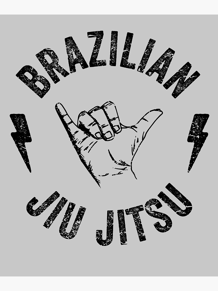 Brazilian Jiu Jitsu Shaka Hand Hang Loose | Greeting Card