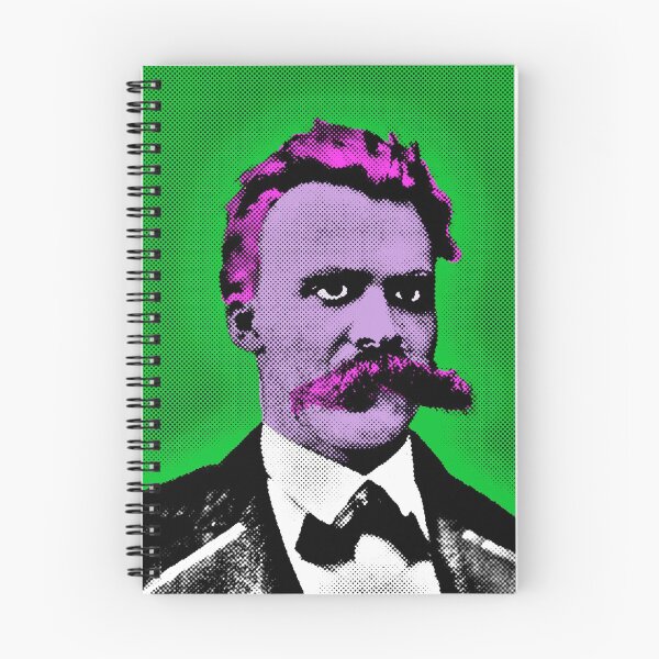 Item preview, Pop Art Portrait of Friedrich Nietzsche in Green Background designed and sold by OnlyPopArt.