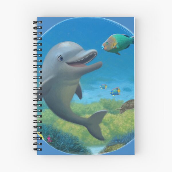 Item preview, The Friendly Dolphin  designed and sold by 3WishStudios.