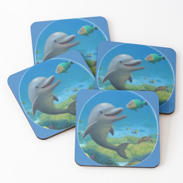 Item preview, The Friendly Dolphin  designed and sold by 3WishStudios.