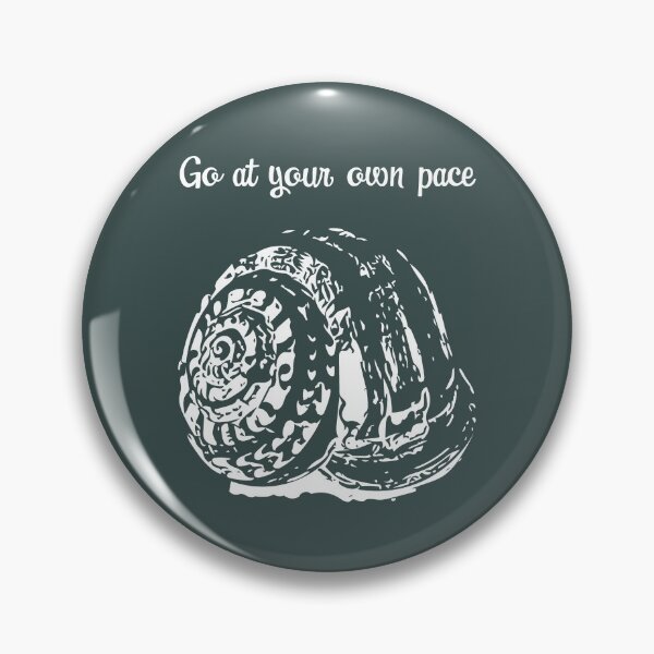 Item preview, Go at your own pace snail graphic designed and sold by craig777red.