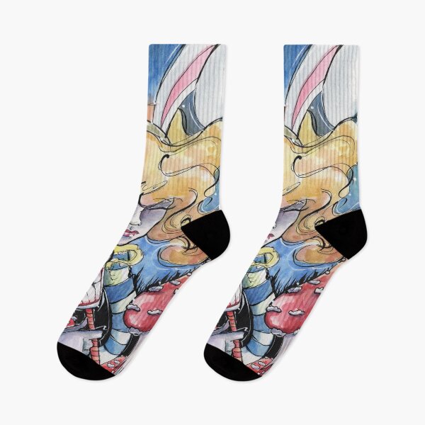 Item preview, Alice - Alice in Wonderland inspired watercolor illustration designed and sold by elasteel.