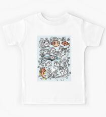 Cartoon Fishies Kids Tee