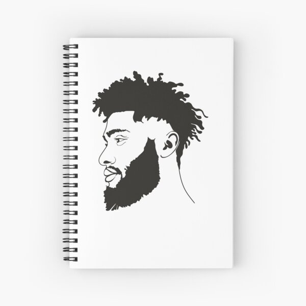 Curly Hair, Natural Curly Hair, Curly Hair Natural Spiral Notebook