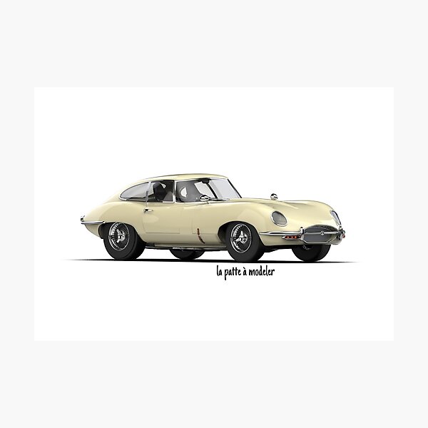 Aperçu de l'œuvre Classic English car coupé créée et vendue par LaPatteAModeler.