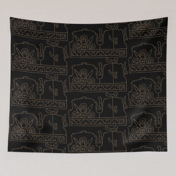 Item preview, antique aztec drawings 5 designed and sold by Seb-Sk93.