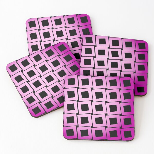 Item preview, Tile Tangle Pattern with a Blushing Pink Background designed and sold by Curraleigh Crafts.