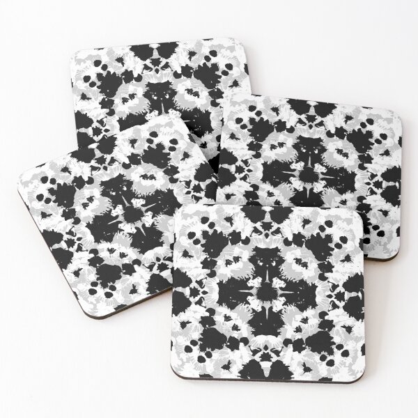Item preview, Black and white paint stains designed and sold by Carré Comme Orange.