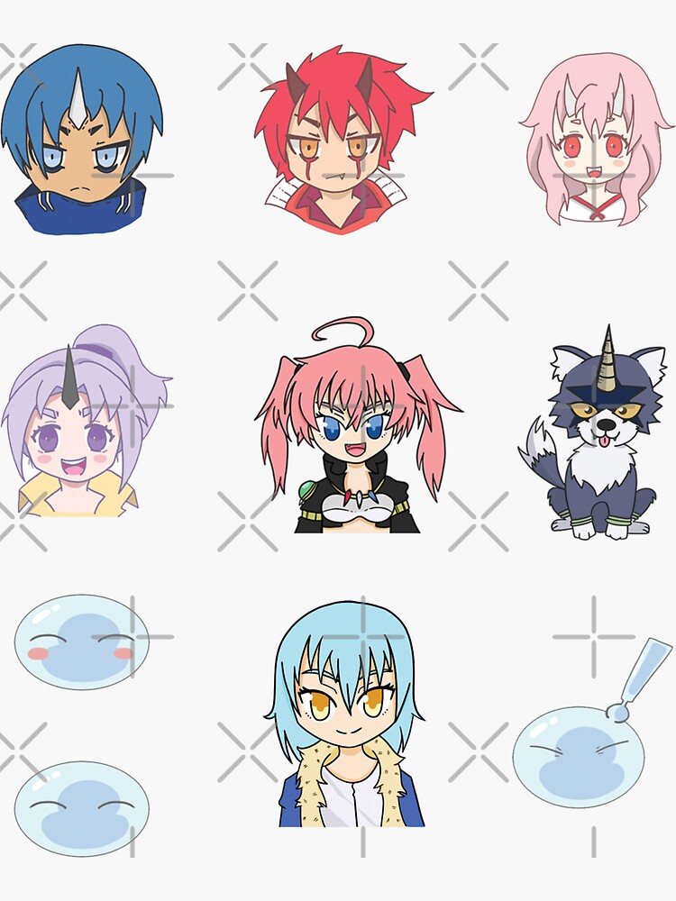 Chibi Tensei Shitara Suraimu Datta Ken That Time I Got Reincarnated as a Slime by kikooart27