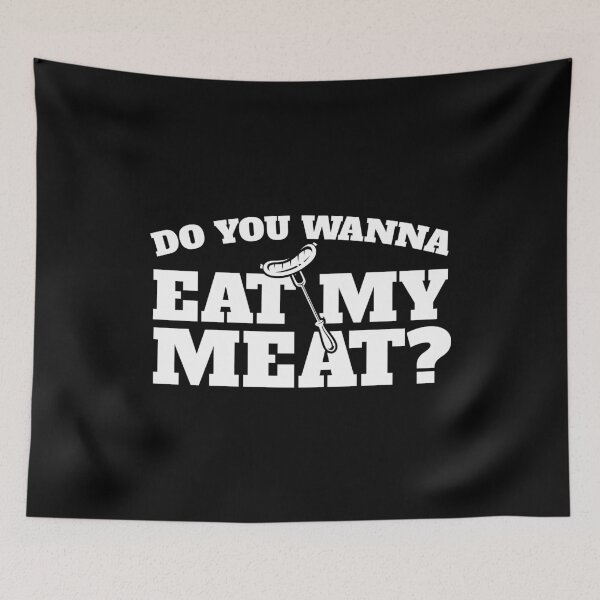 Item preview, Eat My Meat Funny BBQ Lover designed and sold by casestees.