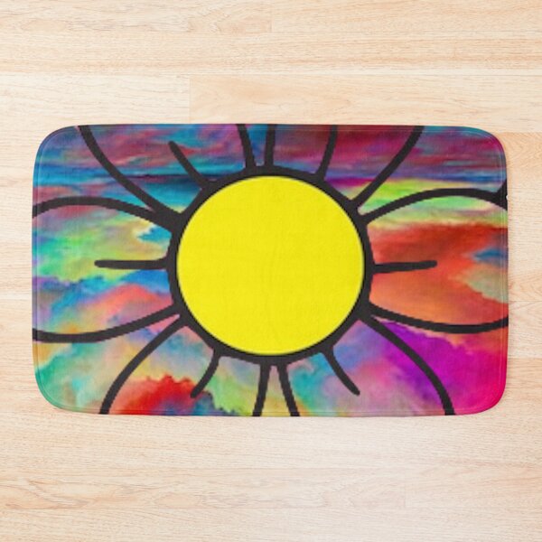Item preview, Artsy Flower Colorful Cloud Design Sticker designed and sold by rossandrews.