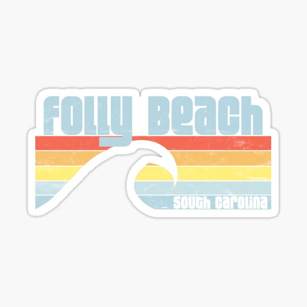 Item preview, Folly Beach - Charleston South Carolina Ocean Wave designed and sold by palmettodigital.