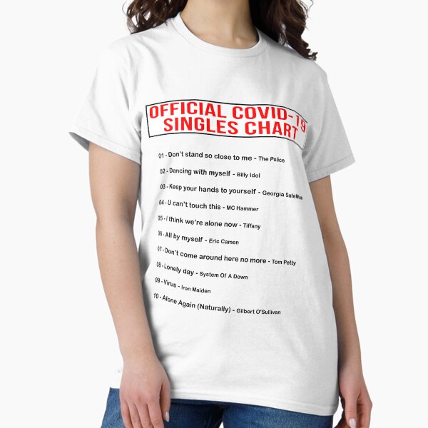 Item preview, Covid-19 singles chart designed and sold by masterchef-fr.