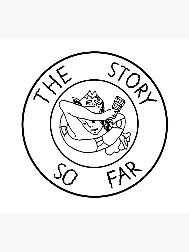 "The Story So Far " Sticker by Redbubble