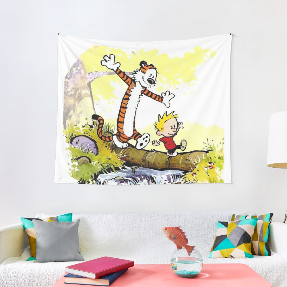 Discover Calvin and Hobbes Tapestry