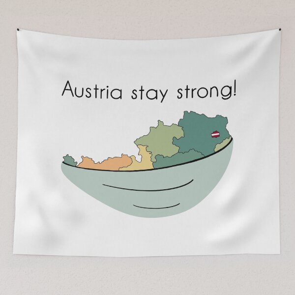 Item preview, Austria stay strong designed and sold by carries-anatomy.