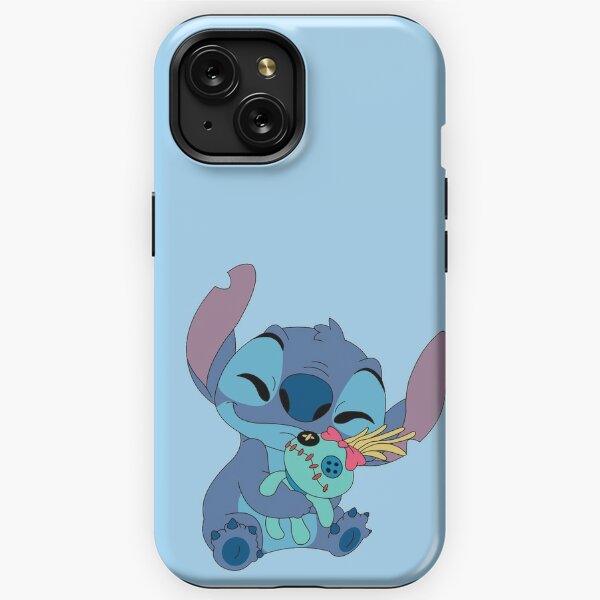 Coque pour iPhone 13 Pro Max Officielle de Disney Angel & Stitch Bisou -  Lilo & Stitch