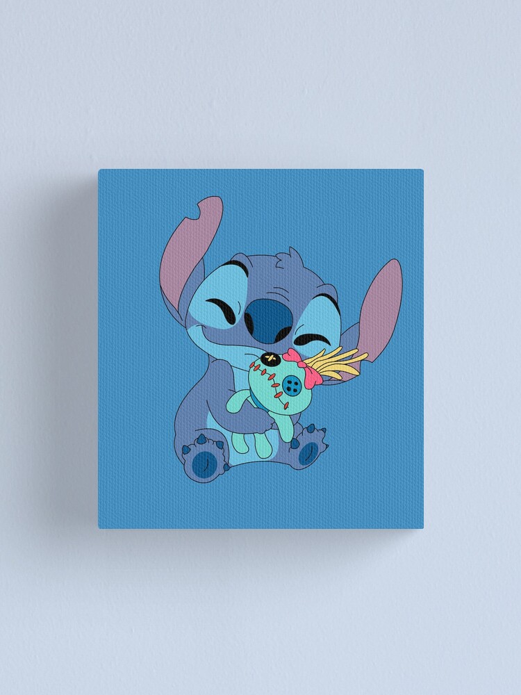 Cute Stitch Canvas Print