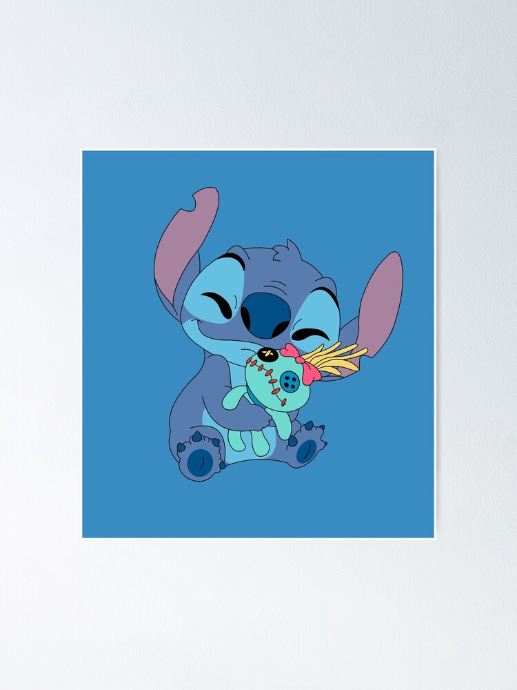 Cute Stitch  Poster for Sale by FalChi