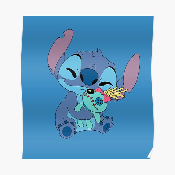 Cute Stitch Poster