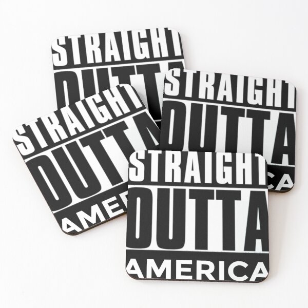 Item preview, Straight outta America  designed and sold by Kurdttime.