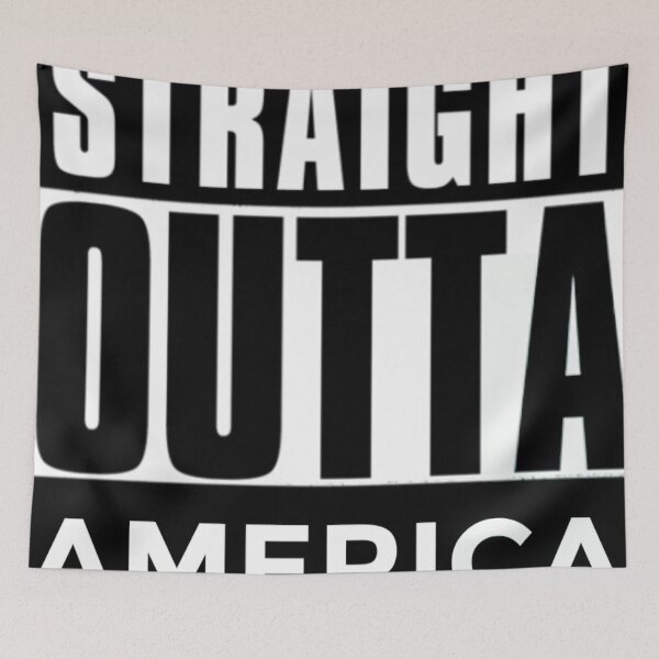 Item preview, Straight outta America  designed and sold by Kurdttime.