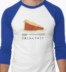 Pie for Breakfast Men's Baseball ¾ T-Shirt