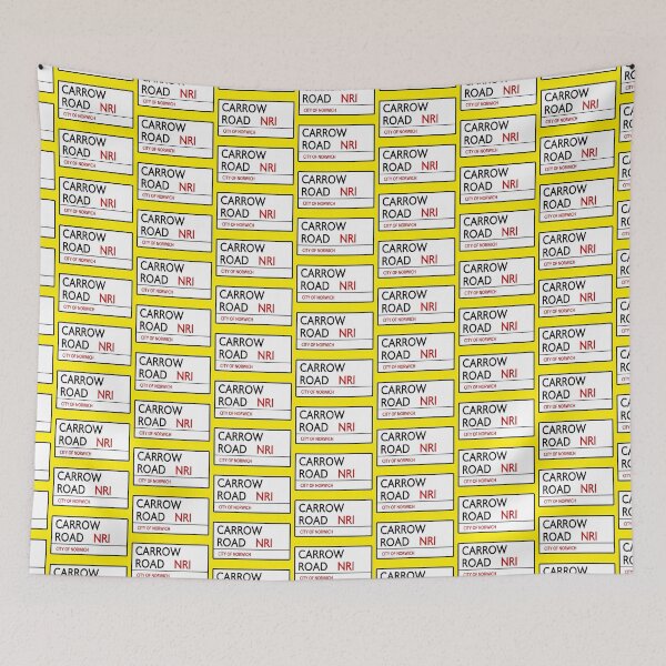 Item preview, CARROW ROAD STREET SIGN - NORWICH designed and sold by Confusion101.
