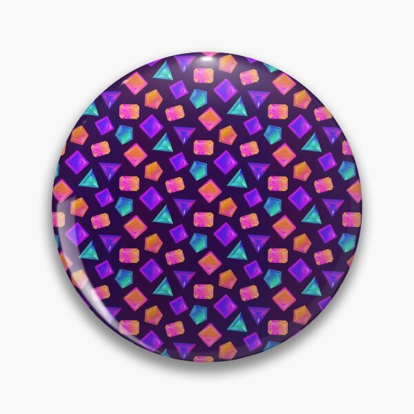 Item preview, Bright Glowing Crystal Pattern designed and sold by hovmedia.