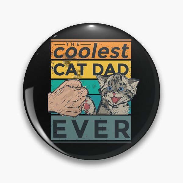 Item preview, Coolest dad, cat dad designed and sold by DerSenat.