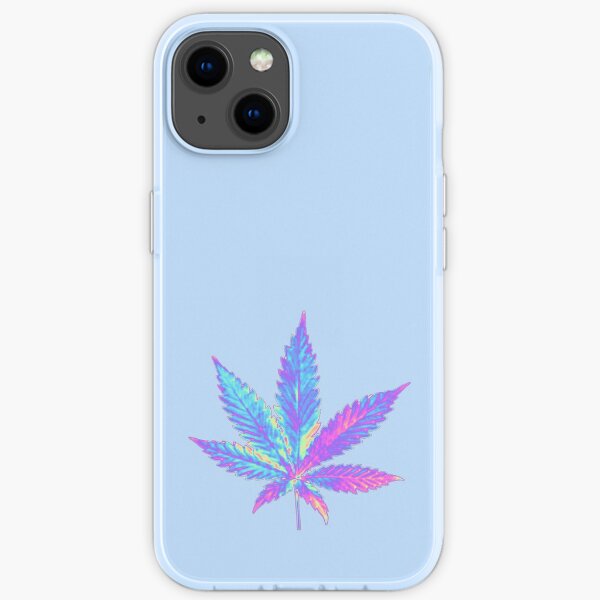 Holographic Weed iPhone Soft Case