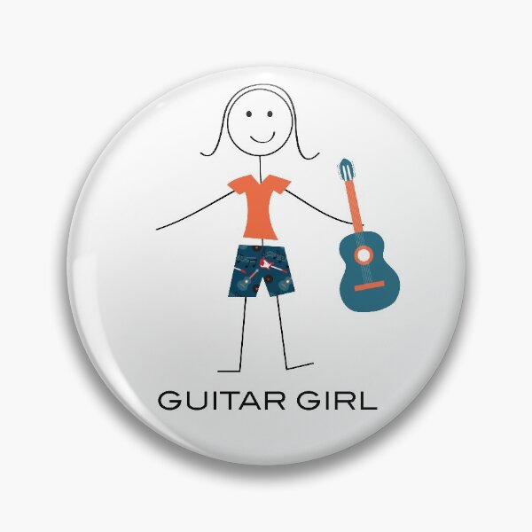 Item preview, Funny Womens Guitar Girl designed and sold by whyitsme.