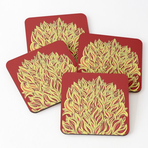 Item preview, Flame and Smoke - Abstract Design designed and sold by Kristine Kisman.